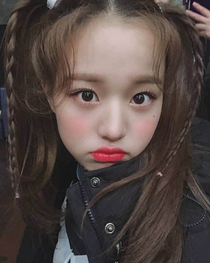 장원영 갈색머리 모음 .jpg | 인스티즈