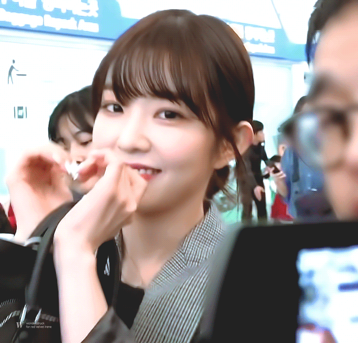 레드벨벳 아이린 하트 - 눈웃음 더블 콤보.gif | 인스티즈