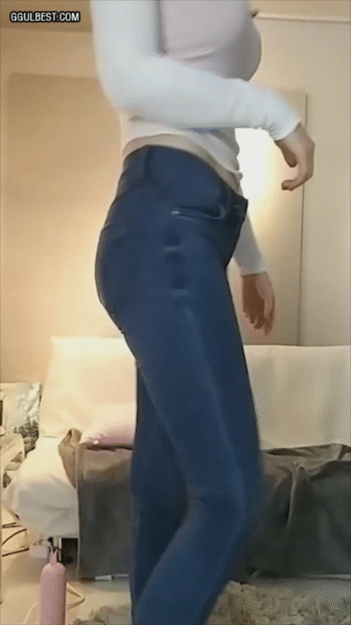 청바지 몸매 자랑.gif | 인스티즈