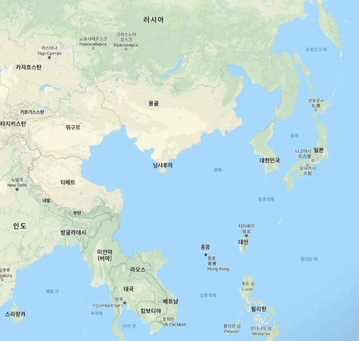 지도에서 중국이 사라진다면 jpg | 인스티즈