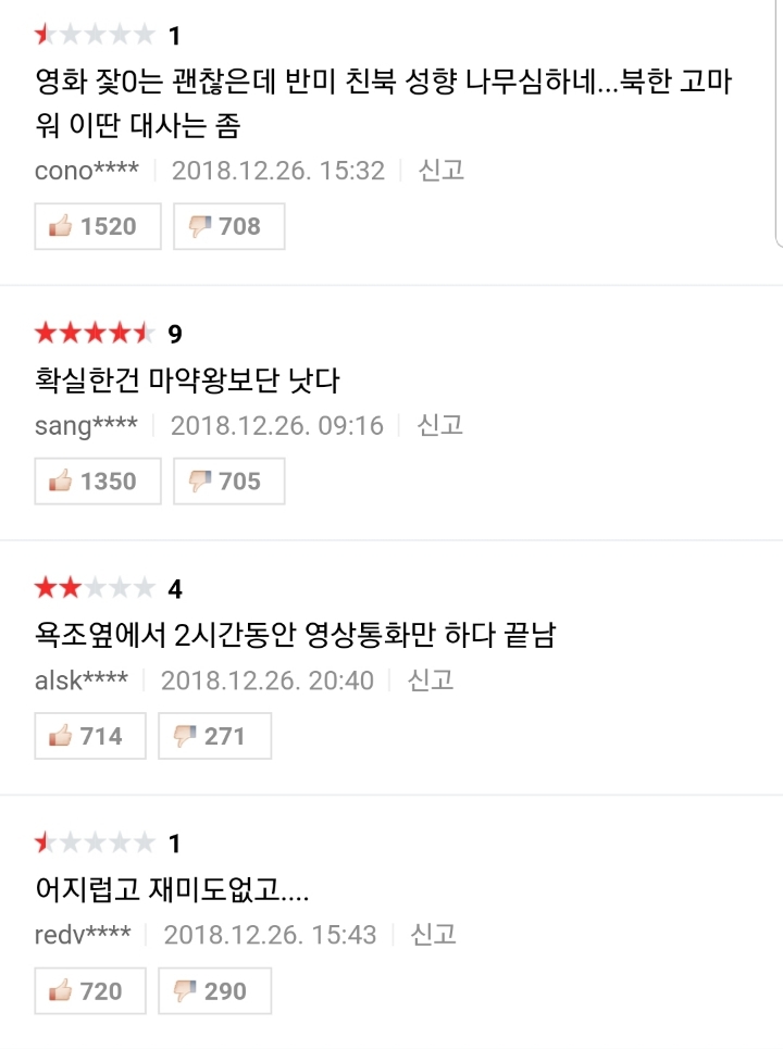 PMC:더 벙커 네이버 영화 네티즌 평점 ㄷㄷ JPG | 인스티즈