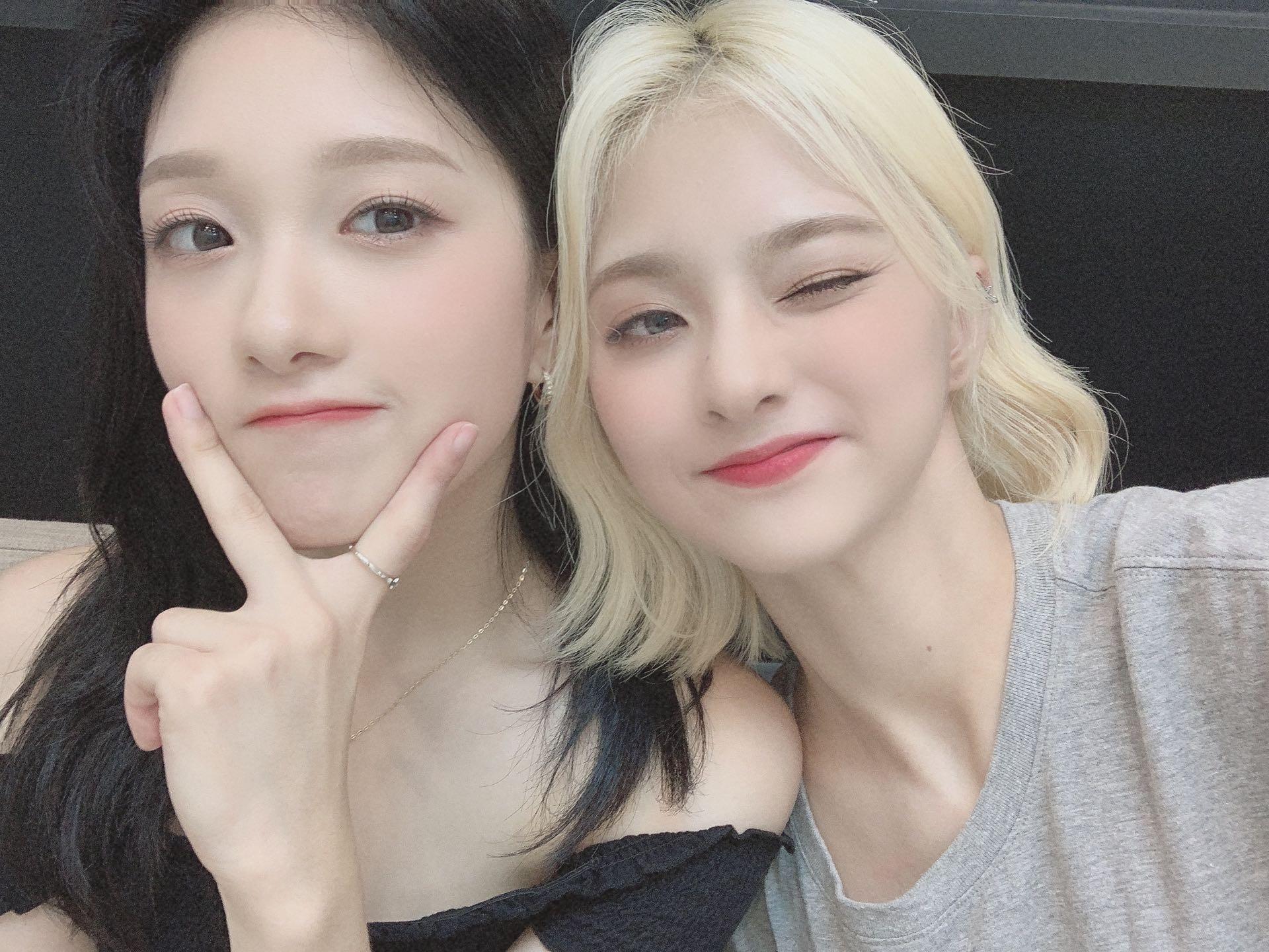 프로미스나인 브앱뉴짤 더여니와 나꼬 | 인스티즈