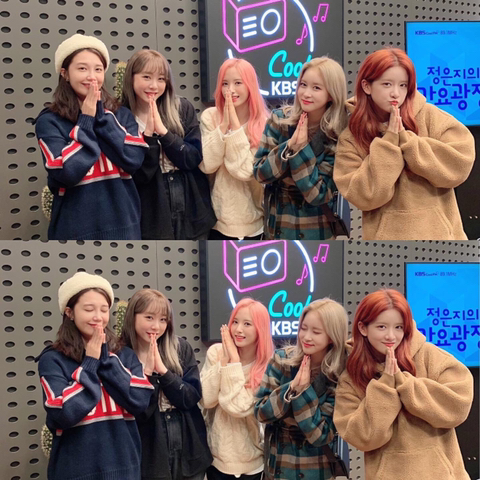 우주소녀와 에이핑크 정은지.jpg | 인스티즈