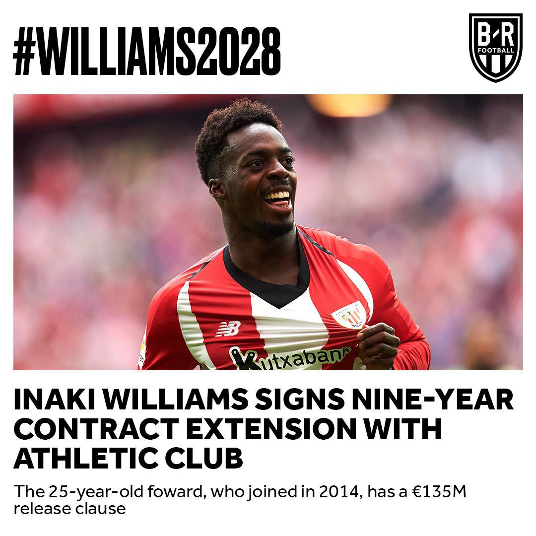 빌바오 이냐키 윌리엄스 재계약.. 2028년까지 | 인스티즈
