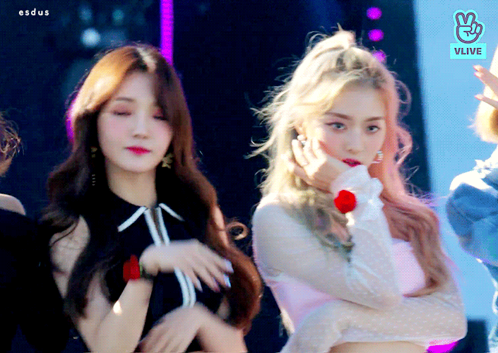 제주 한류 페스티벌에서의 프로미스나인.GIF | 인스티즈