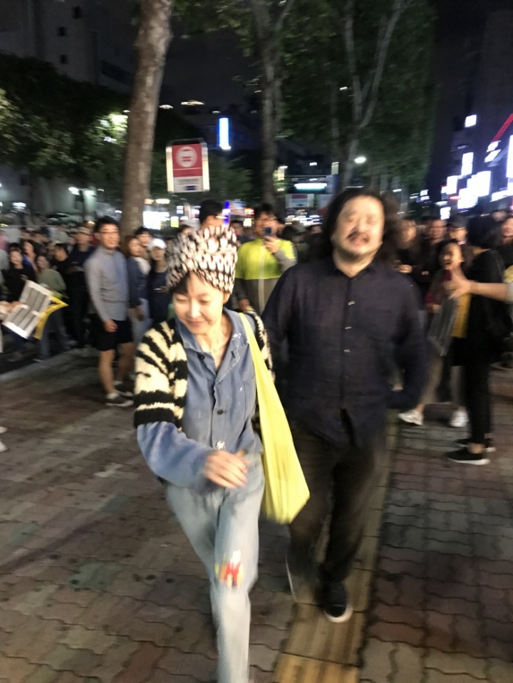 오늘 집회 참석한 김어준 | 인스티즈