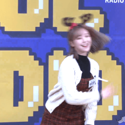 라디오 아이돌리그 출연해 하드캐리한 프로미스나인 막내 백지헌.GIF | 인스티즈