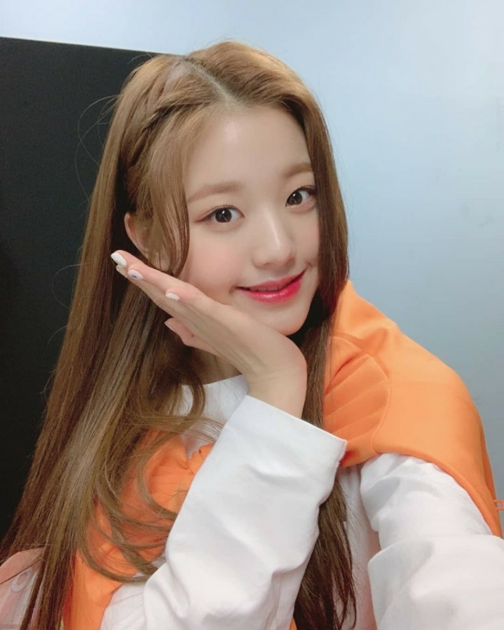 장원영 갈색머리 모음 .jpg | 인스티즈