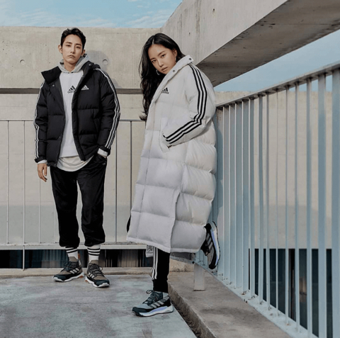 에이핑크 손나은 w 아디다스 패딩.jpg | 인스티즈