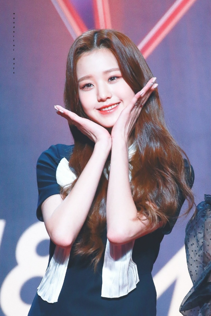 장원영 갈색머리 모음 .jpg | 인스티즈