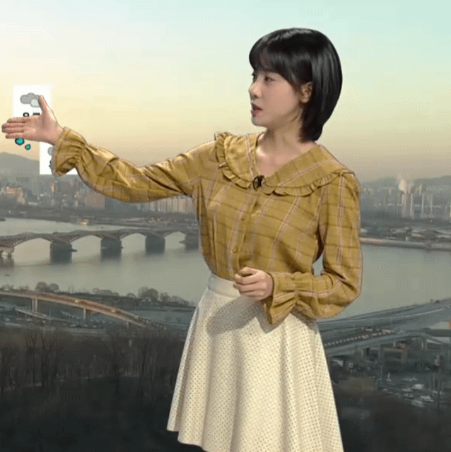 20200316 아침&amp; 김민아 JTBC 기상캐스터 | 인스티즈