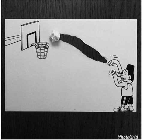 A4 한장으로 만든 작품.jpg | 인스티즈