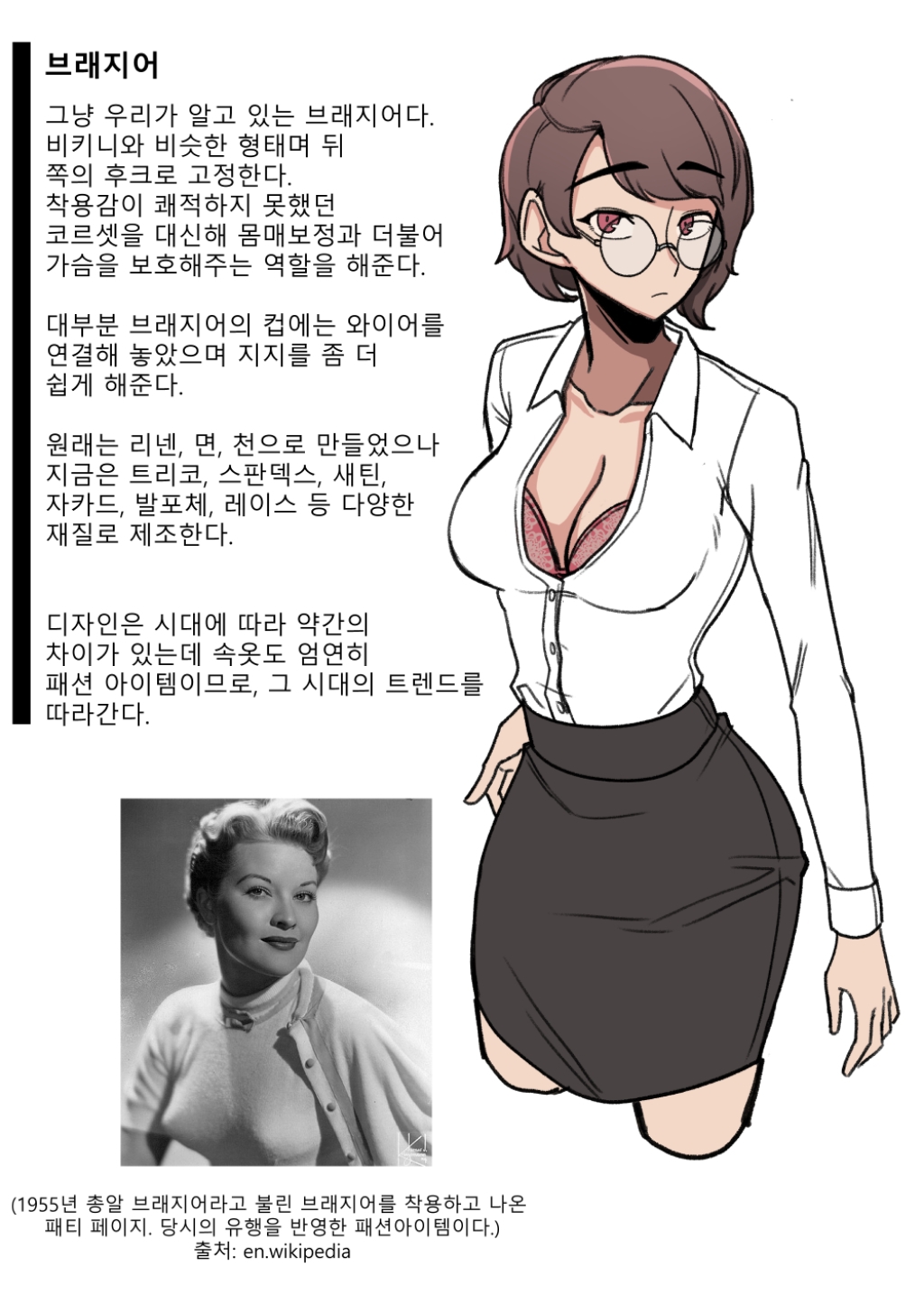 속옷에 대해 알아보는 만화.jpg | 인스티즈