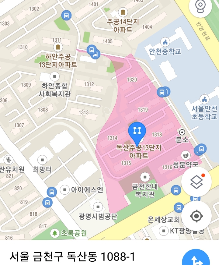 같은 아파트 단지인데 동에 따라 주소 다른곳 | 인스티즈