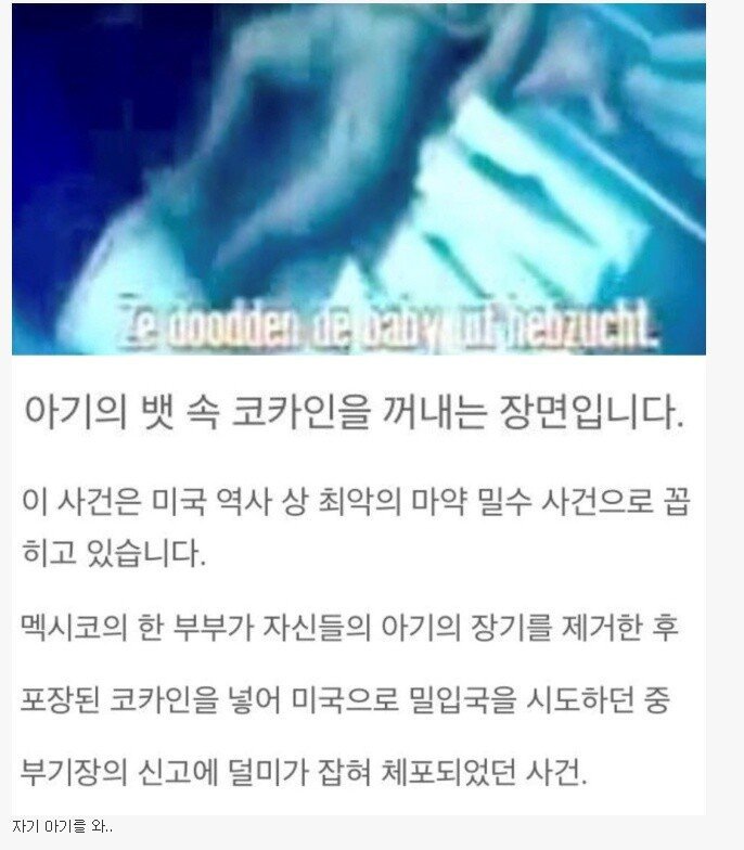 건너편 부부가 안고 있는 아기가 죽은 것 같아요.jpg | 인스티즈