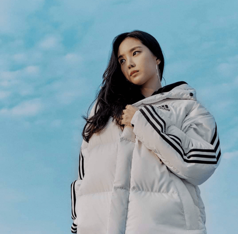 에이핑크 손나은 w 아디다스 패딩.jpg | 인스티즈