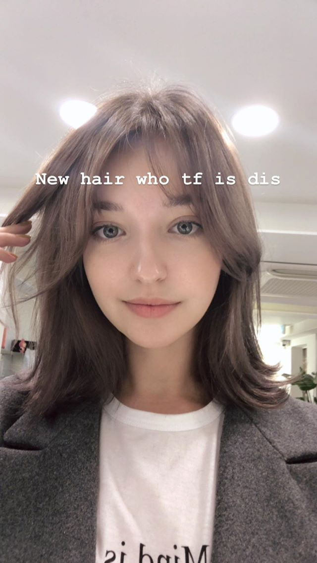 헤어 바꾼 안젤리나 다닐로바 | 인스티즈