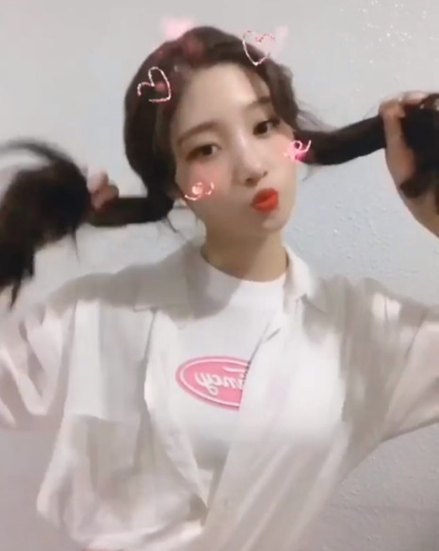 양갈래 머리한 아이오아이 멤버 모음 .jpg | 인스티즈