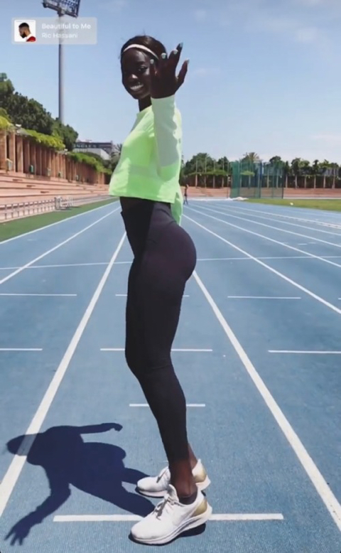 스페인 여자 멀리뛰기 선수 Fatima Diame | 인스티즈