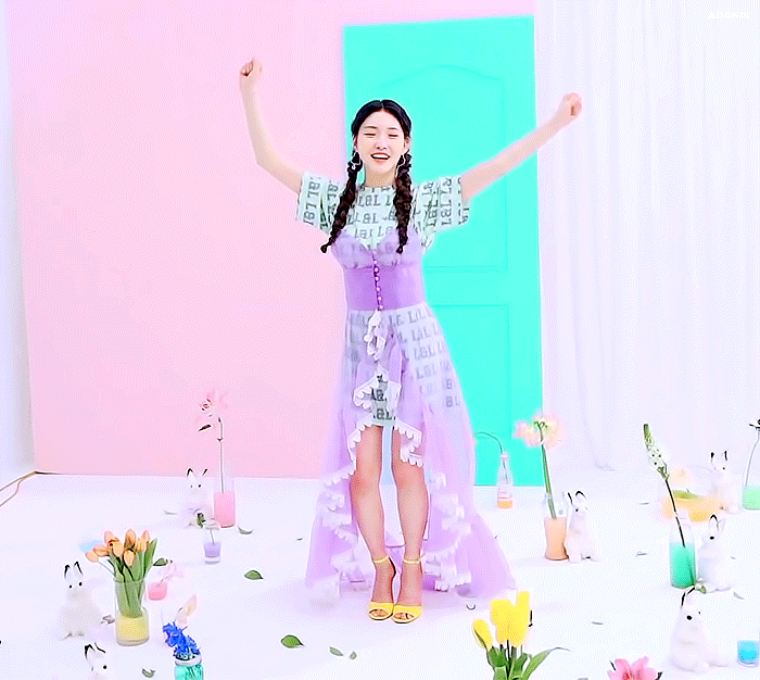 양갈래 머리한 아이오아이 멤버 모음 .jpg | 인스티즈