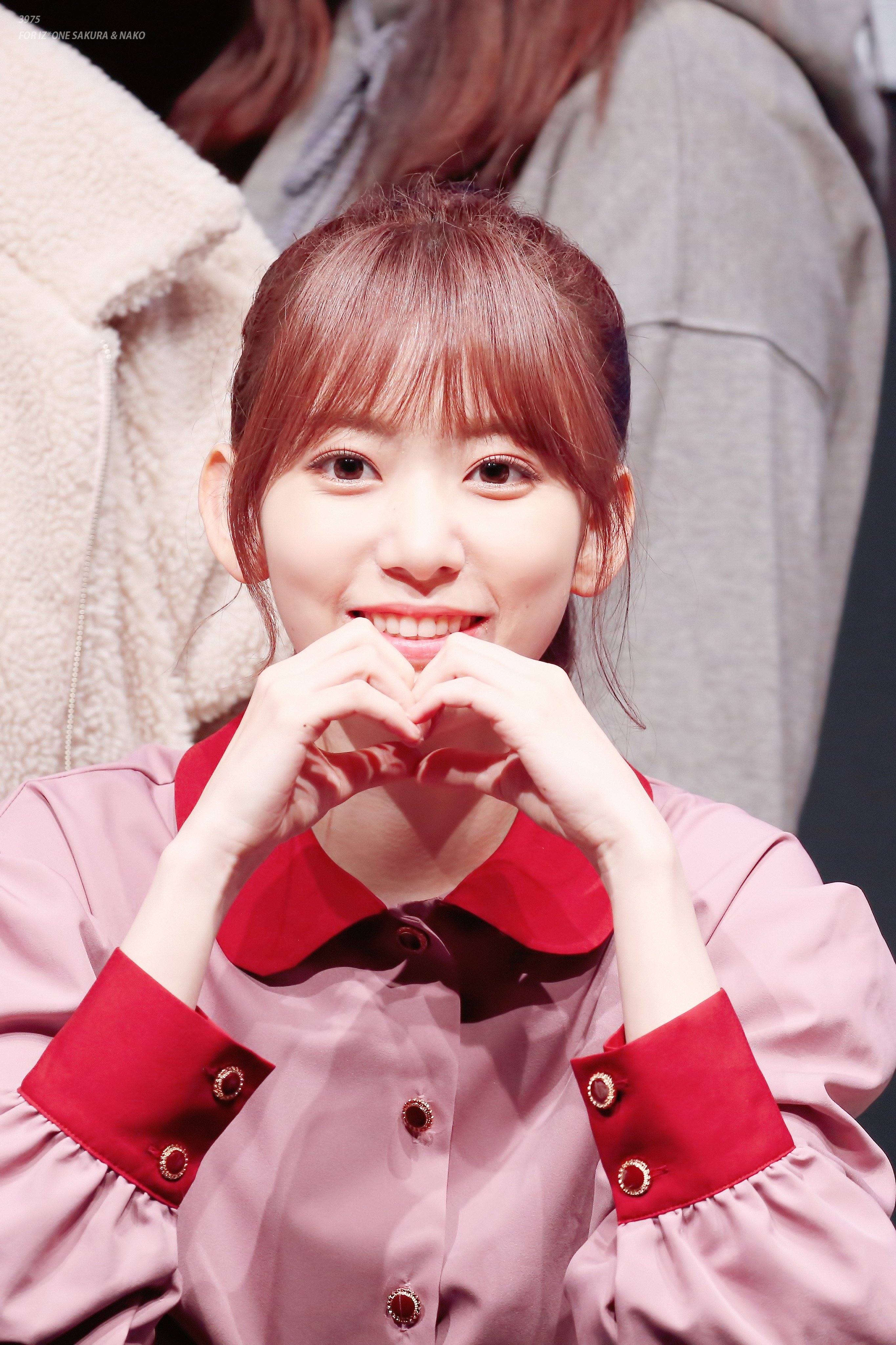 포니테일이 잘어울리는 아이즈원 사쿠라.jpg | 인스티즈