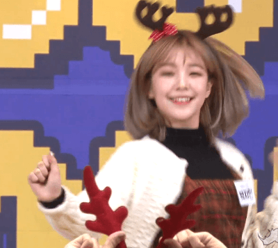 라디오 아이돌리그 출연해 하드캐리한 프로미스나인 막내 백지헌.GIF | 인스티즈