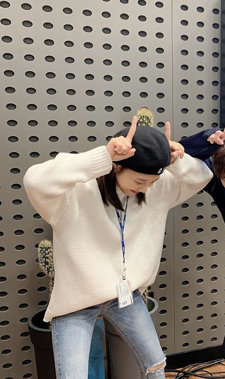 오늘의 모자 쓴 에이핑크 정은지 짱 기여움.jpg | 인스티즈