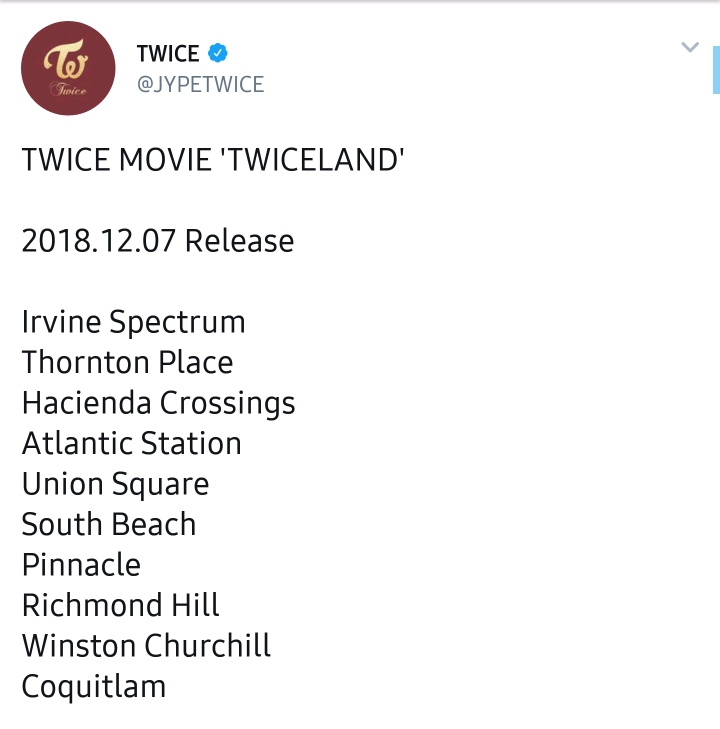 트와이스 영화 트와이스랜드 해외개봉관.jpg | 인스티즈