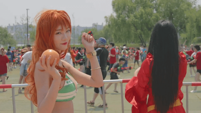 야심한 시각 나미 코스프레.gif | 인스티즈