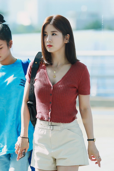 에이핑크 박초롱 공항에서.jpgif | 인스티즈