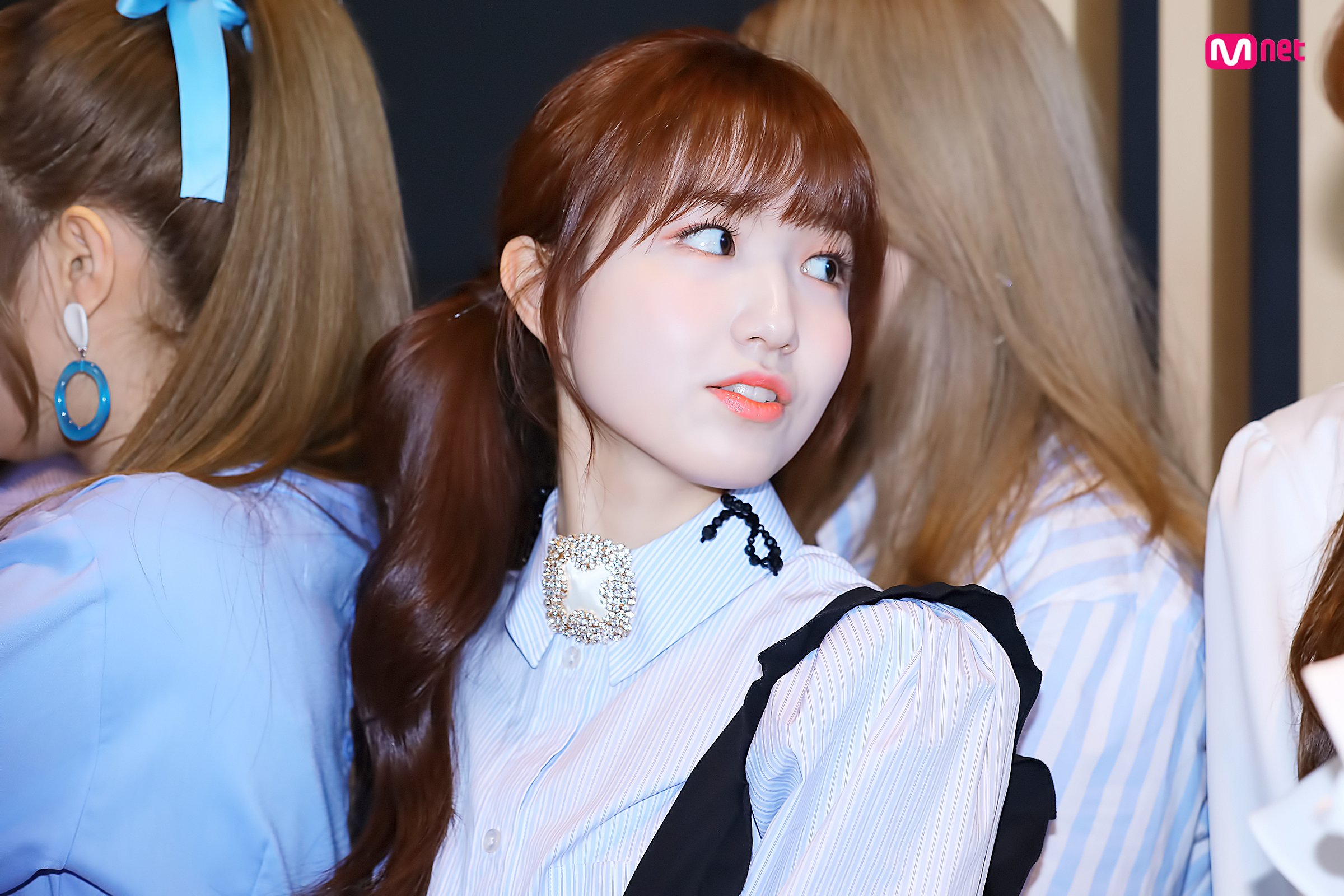 아이즈원 엠카 리허설가는길 비하인드 | 인스티즈