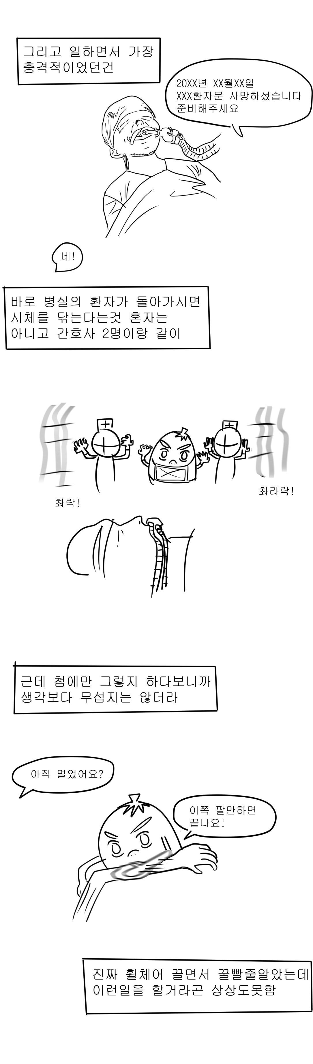 병원 중환자실에서 간호사들이랑 일해본썰...manhwa | 인스티즈