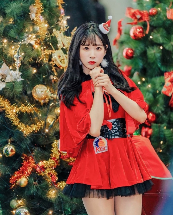 크리스마스주간 김한나 치어리더 | 인스티즈
