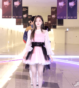 MAMA릴레이댄스 프로미스나인 귤꼬.GIF | 인스티즈