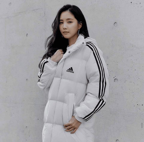 에이핑크 손나은 w 아디다스 패딩.jpg | 인스티즈