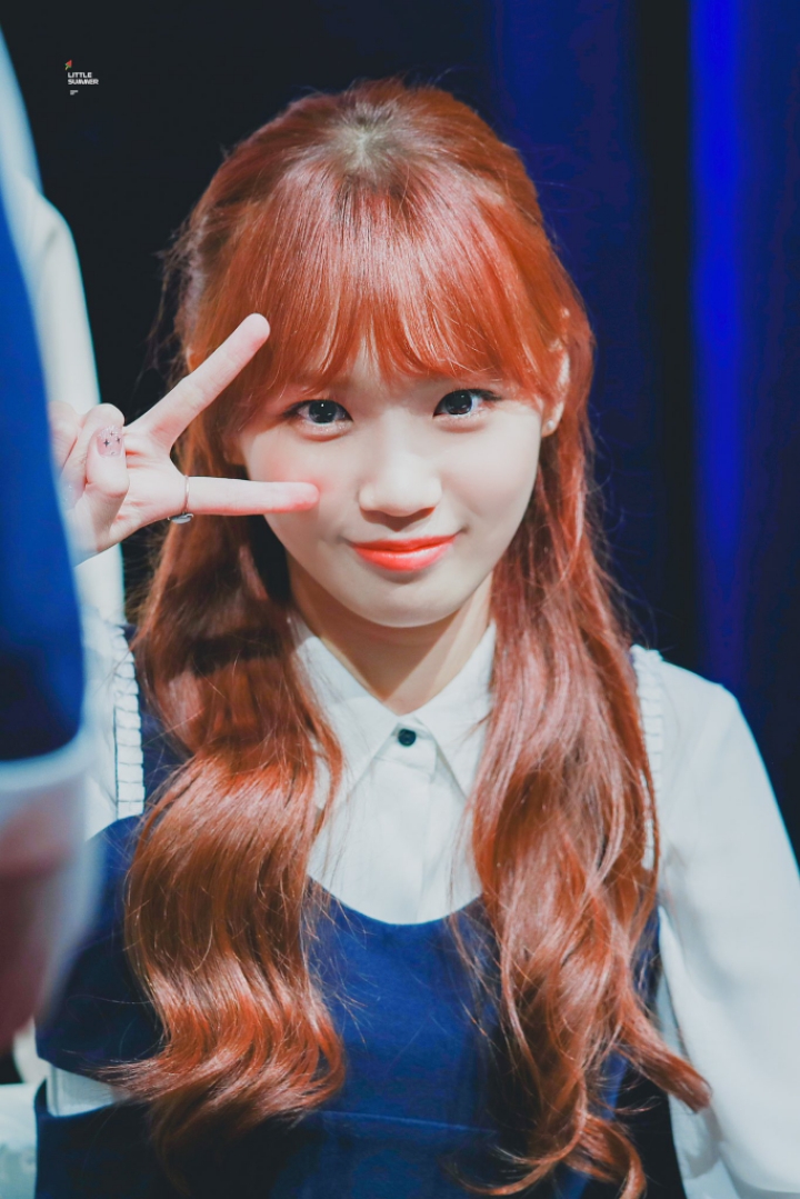 잔망미 터지는 쌈무 아이즈원 김채원.jpgif | 인스티즈