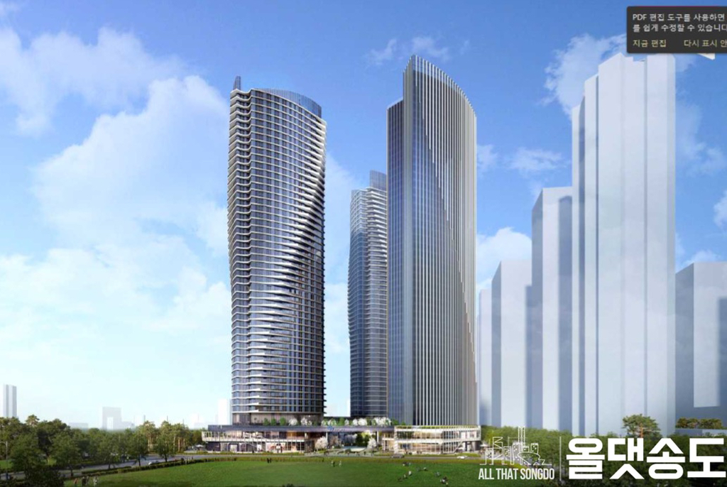 송도에 건설되는 호수변 주상복합과 아파트 모음 | 인스티즈