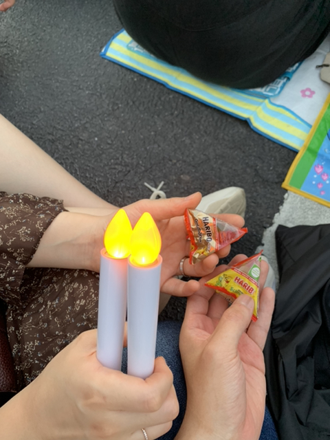 촛불집회에서 받은 선물 | 인스티즈