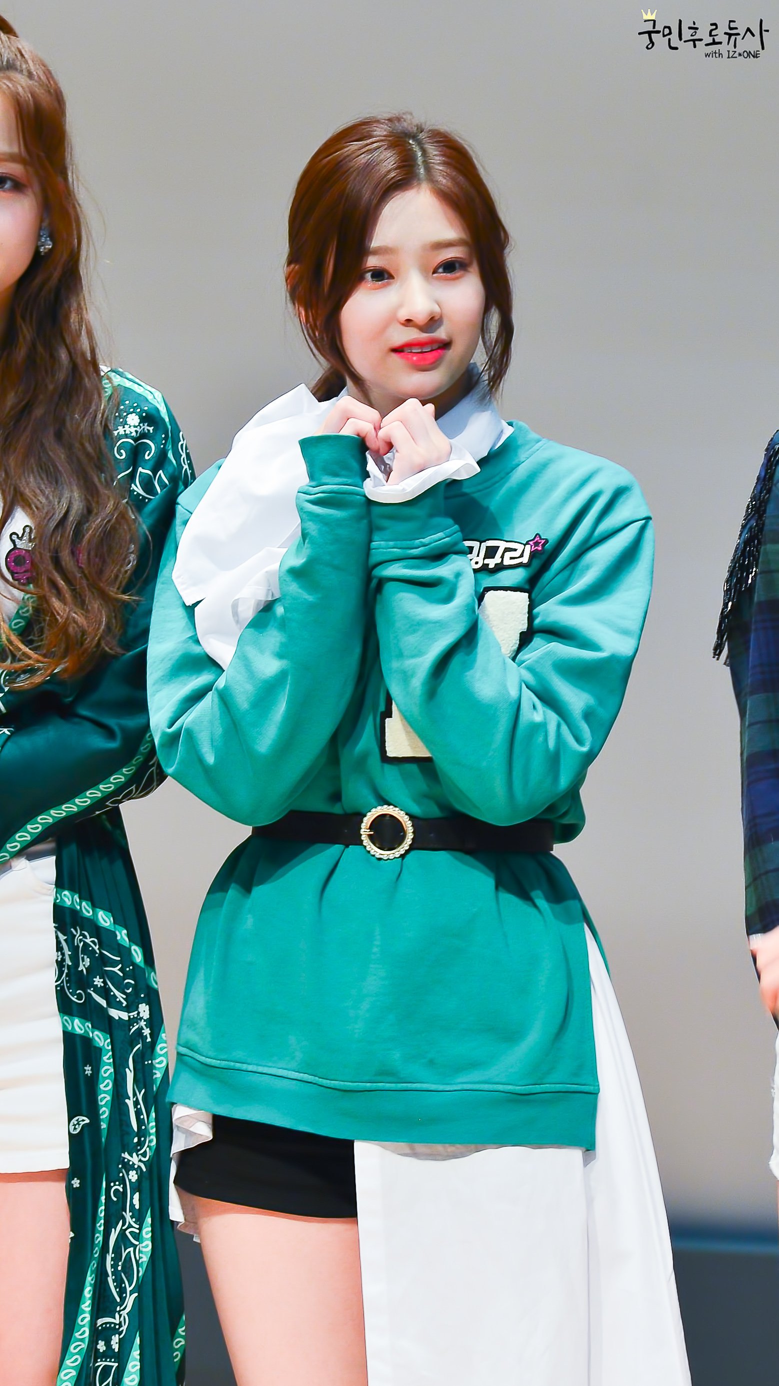 항상 어딘가 억울하고 애잔한 아이즈원 민주.jpg | 인스티즈