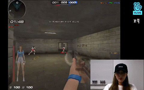 서든어택하는 여자친구 신비와 은하.gif | 인스티즈