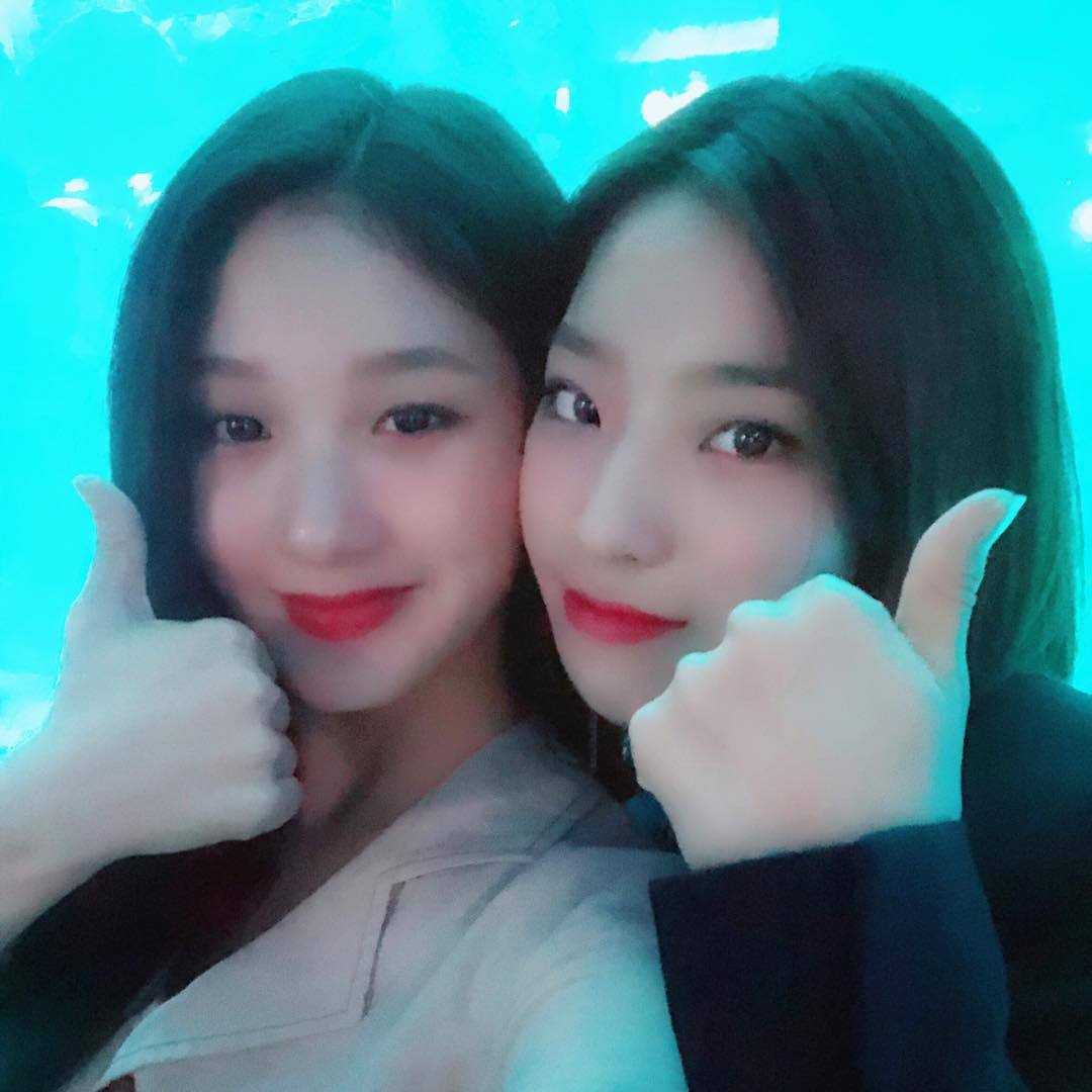 프로미스나인 인스타그램 서연&amp;새롬 | 인스티즈