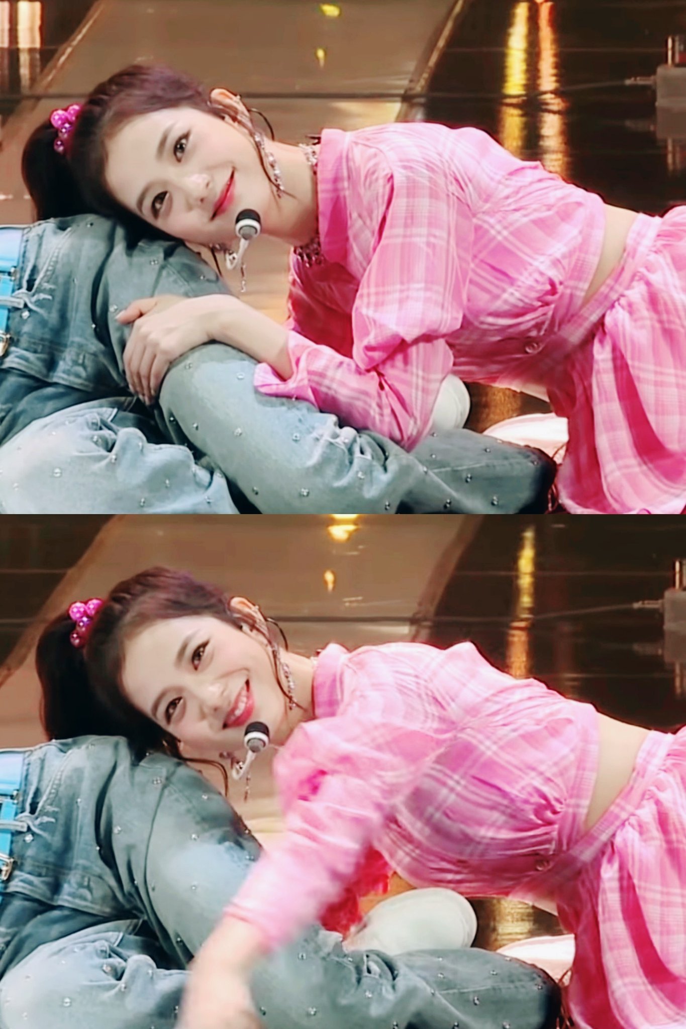 짱귀여운 포니테일 머리를 한 블랙핑크 지수 | 인스티즈