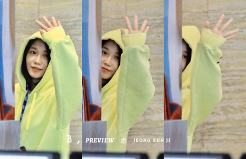 에이핑크 정은지 후드.jpg | 인스티즈