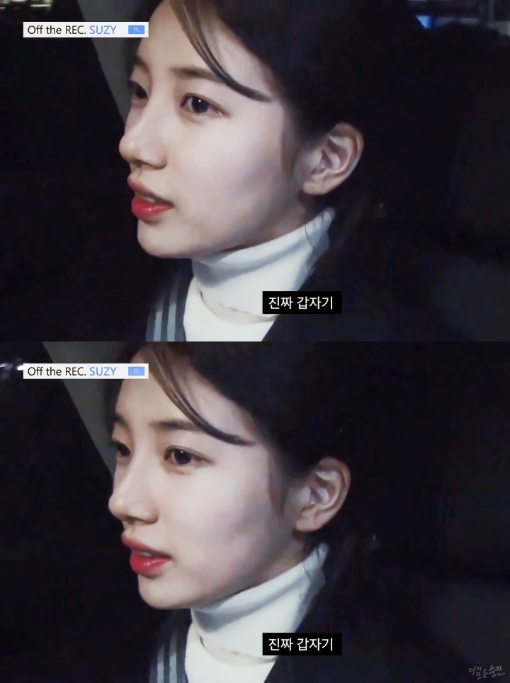 수지의 살벌한 콧대 ㄷㄷㄷ.gif | 인스티즈