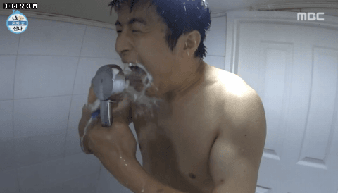 기안84식 양치법.gif | 인스티즈