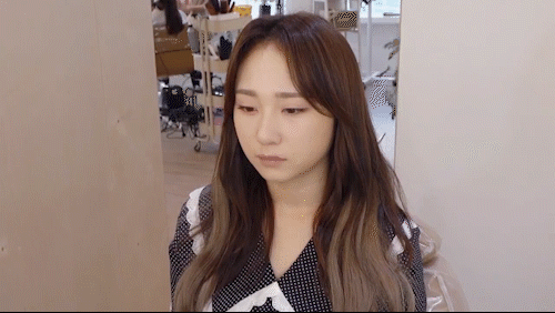 메이크업 받다 조는 쥬리....gif | 인스티즈