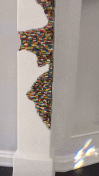 벽 속의 레고 나라.gif | 인스티즈