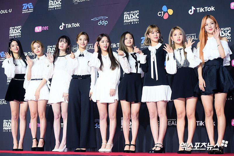 2018MAMA 프로미스나인 레드카펫 | 인스티즈