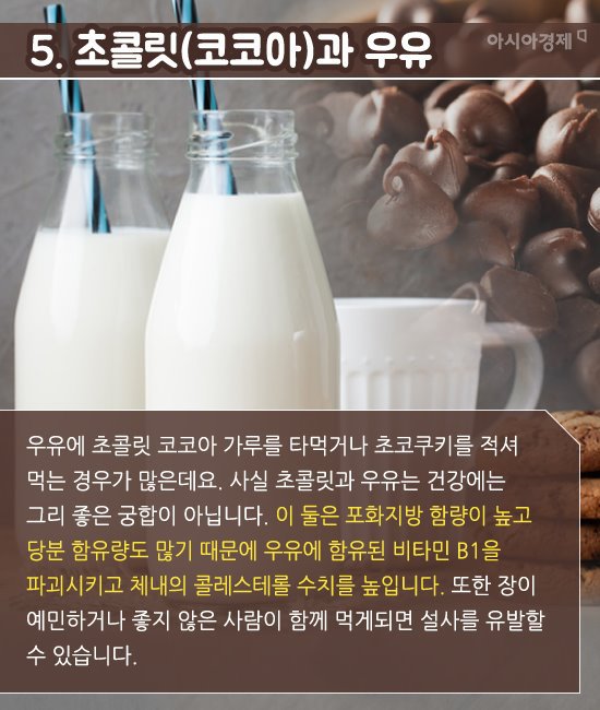 같이 먹으면 안 되는 음식 조합 | 인스티즈