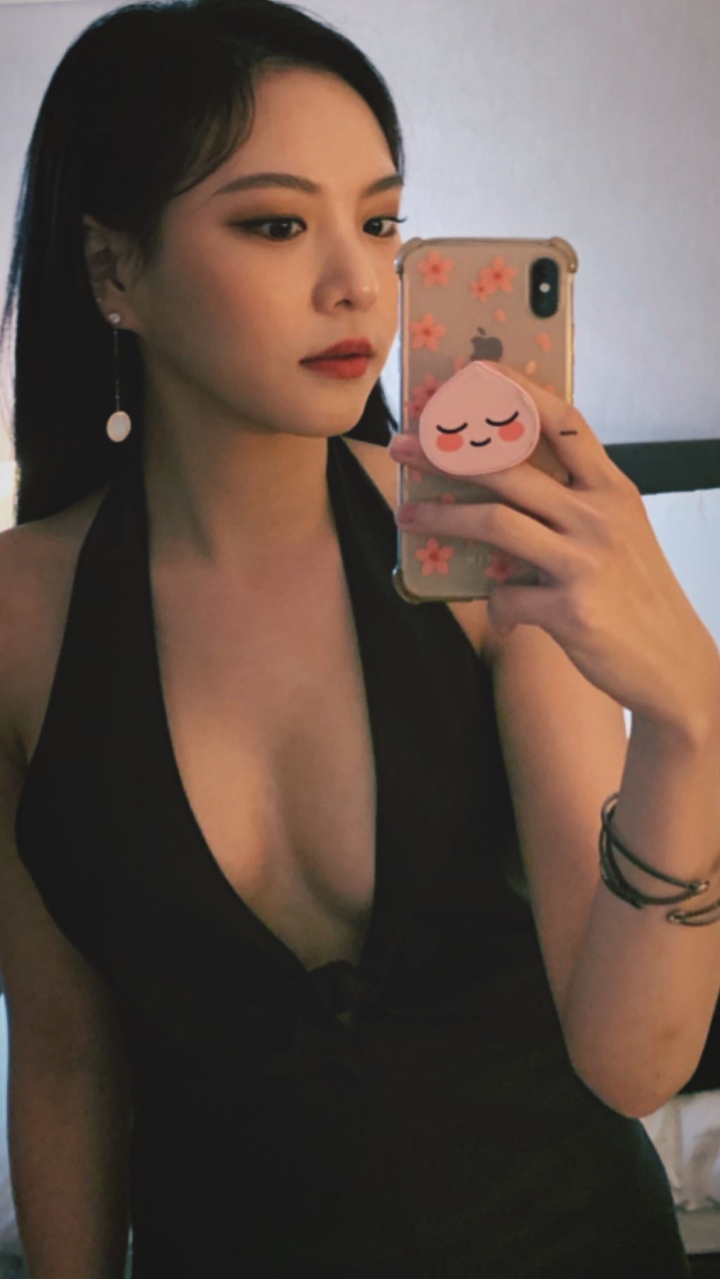 이열음 검정드레스 | 인스티즈